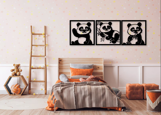 Adorable Panda Wall Art