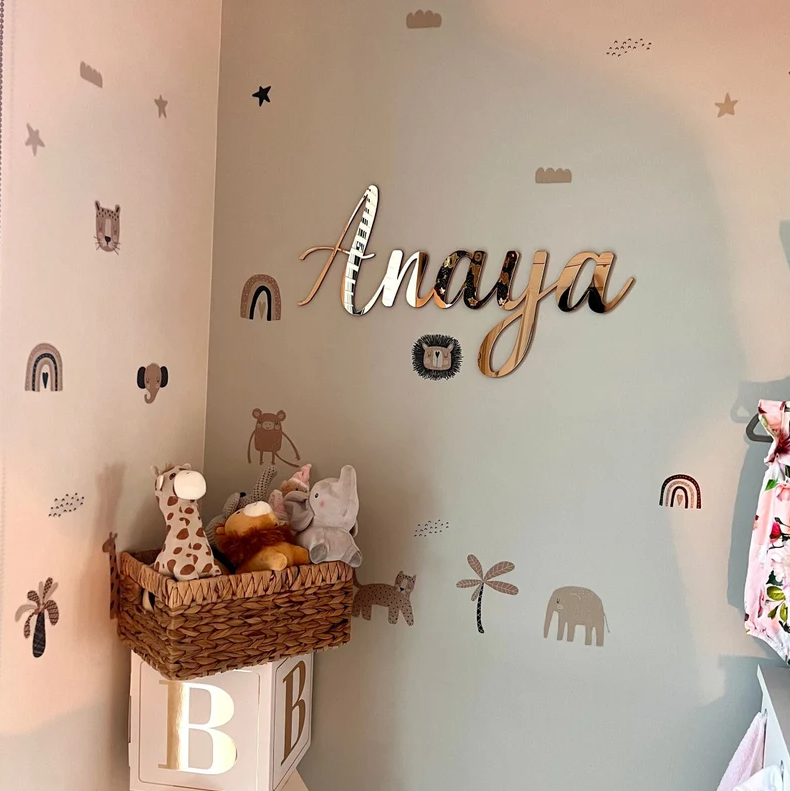 Custom Acrylic Name Sign