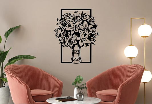 Flower Bouquet Wall Art