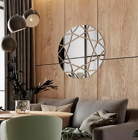Round Shape Acrylic Mirror