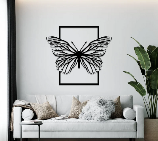 Butterfly Wooden Wall Art