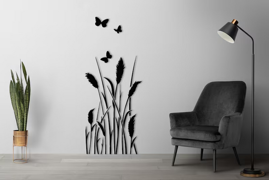 Nature-Inspired Wooden Wall Art