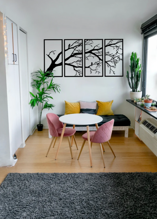 Minimalist Tree Branch Wooden Wall Art