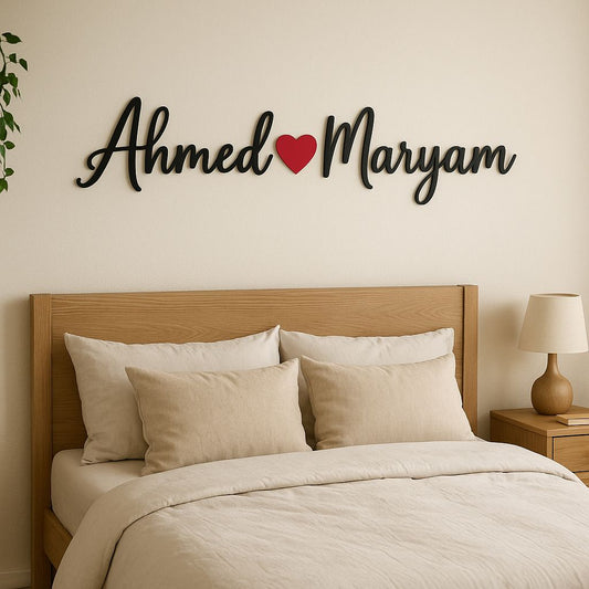 Custom Names and Heart