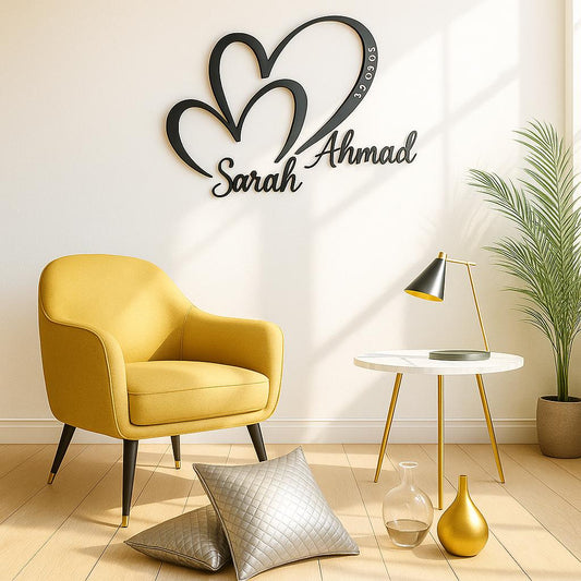 Personalized Acrylic Wedding Gift for Couple