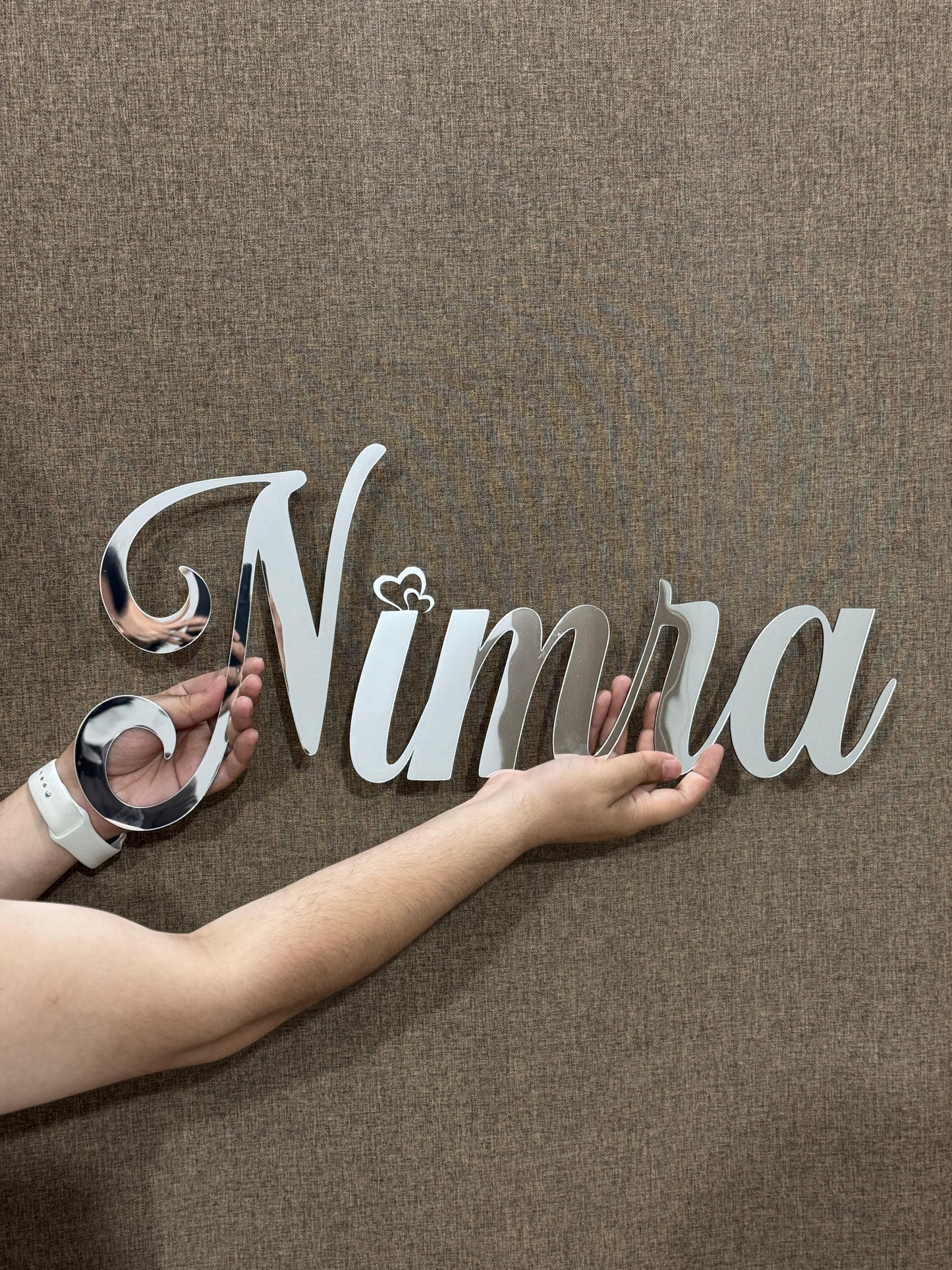 Custom Acrylic Name Sign