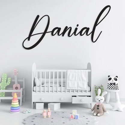 Custom Acrylic Name Sign