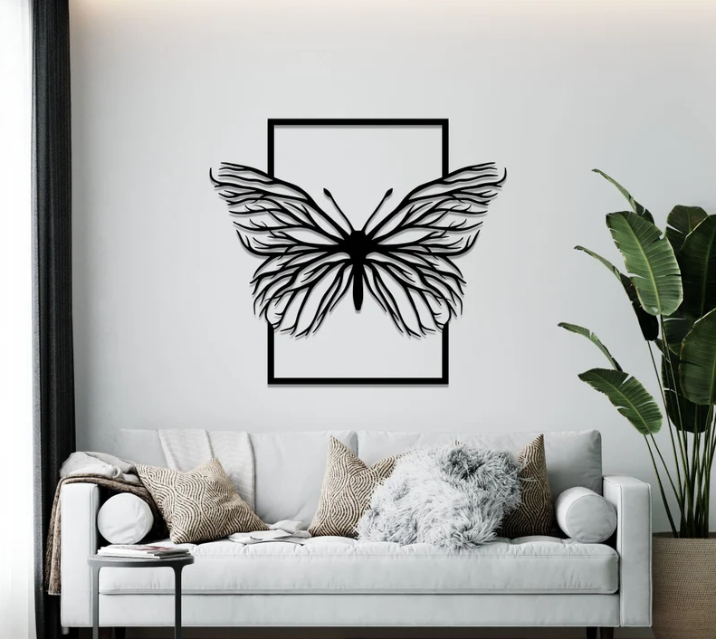 Butterfly Wooden Wall Art