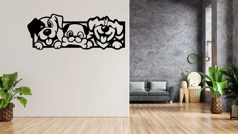 Cute Dog Wall Art