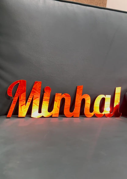 Custom Acrylic Name Sign