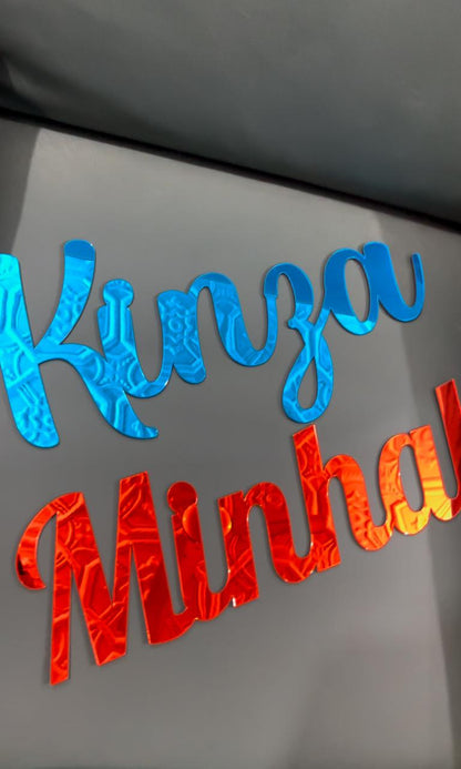 Custom Acrylic Name Sign